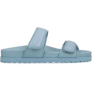 GIA BORGHINI Women's Platform Slides Women AZURE Sandals